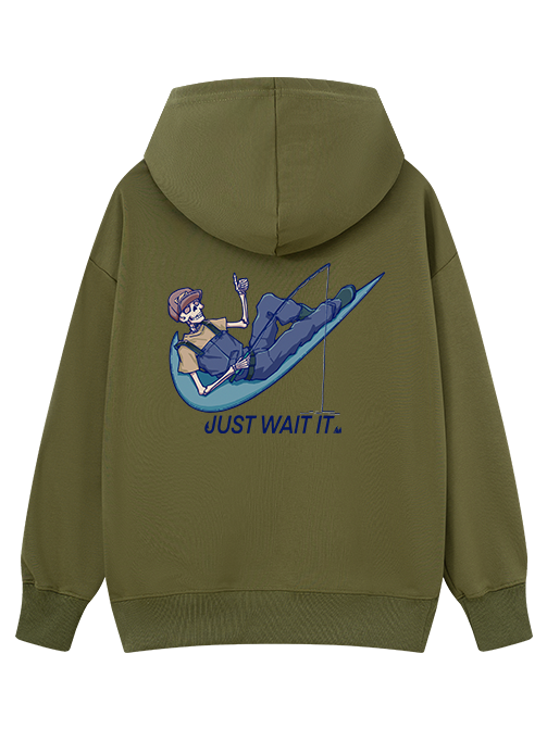 Just Wait It Classic Hoodie