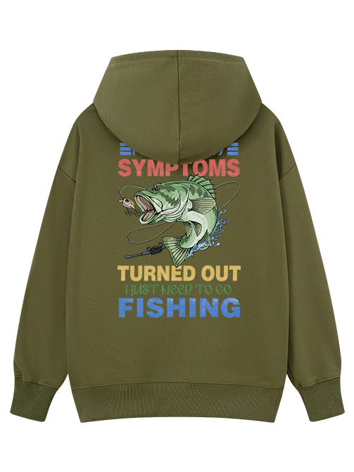 Fishing Is the Cure Classic Hoodie