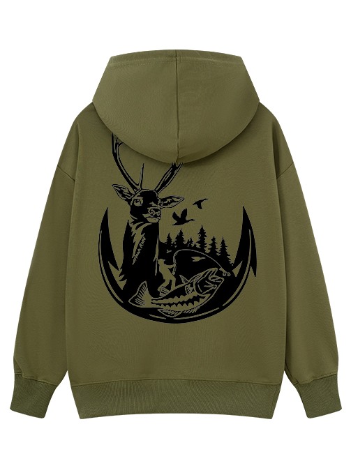 Wild Pursuits Fishing and Hunting  Classic Hoodie