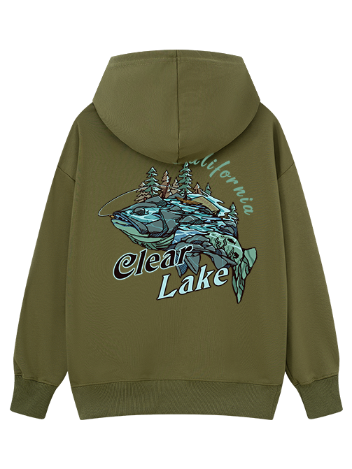 Reel Moments at Clear Lake Classic Hoodie