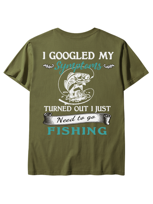 Need to Go Fishing Humorous Unisex Classic Cotton Tee