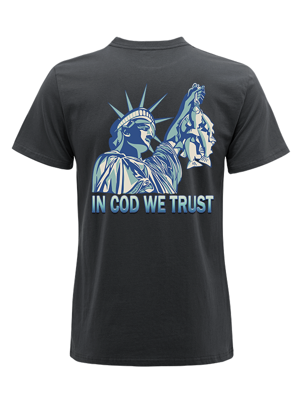 In Cod We Trust Vintage Cotton Tee