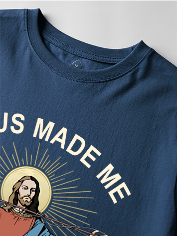 Jesus Made Me a Fisher of Men Vintage Cotton Tee