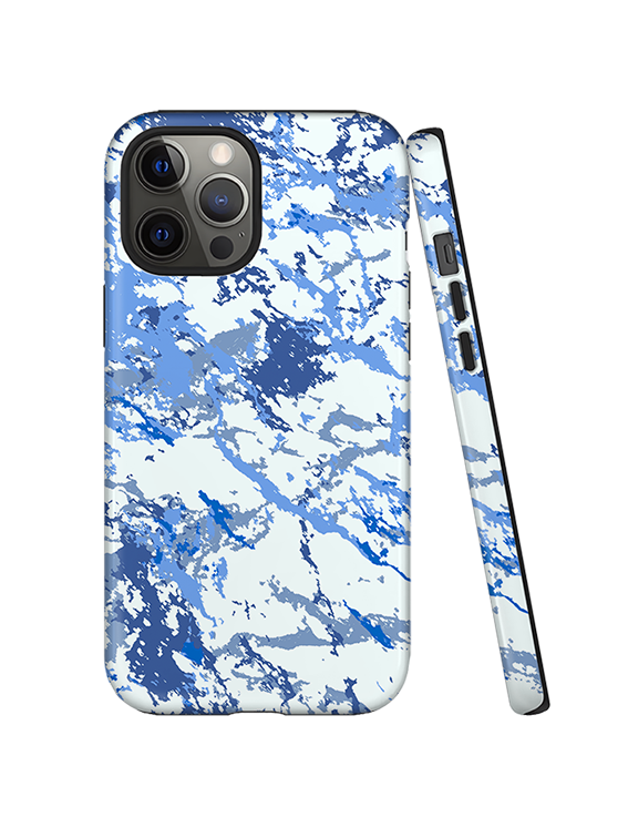 Artistic and Fluid Water Ink Splash Full Print iPhone Case