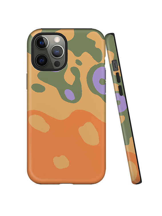 Unique and Artistic Trout Skin Full Print iPhone Case