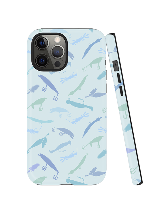 Stylish Colorful Fishing Lure Full Print iPhone Case