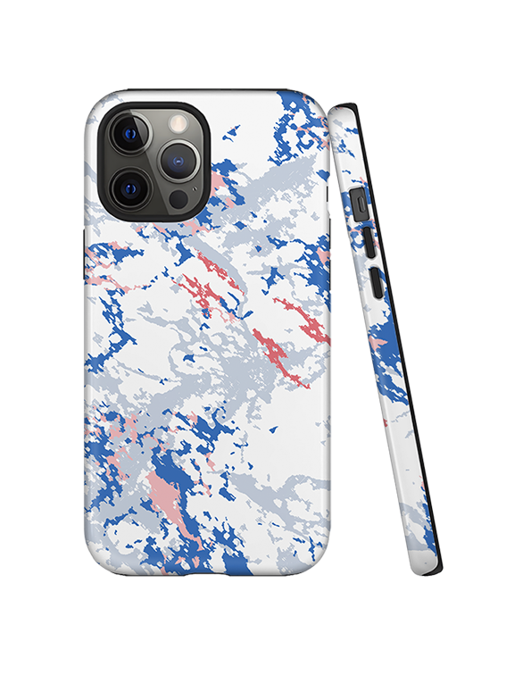 Artistic and Fluid Water Ink Splash Full Print iPhone Case