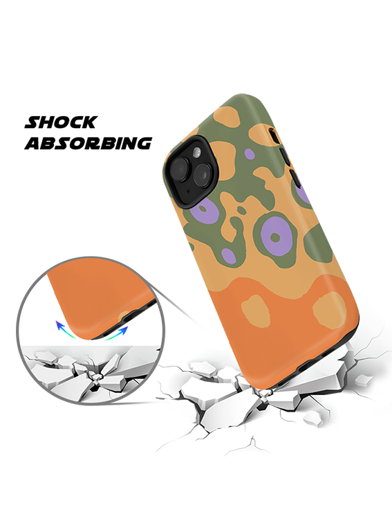 Unique and Artistic Trout Skin Full Print iPhone Case