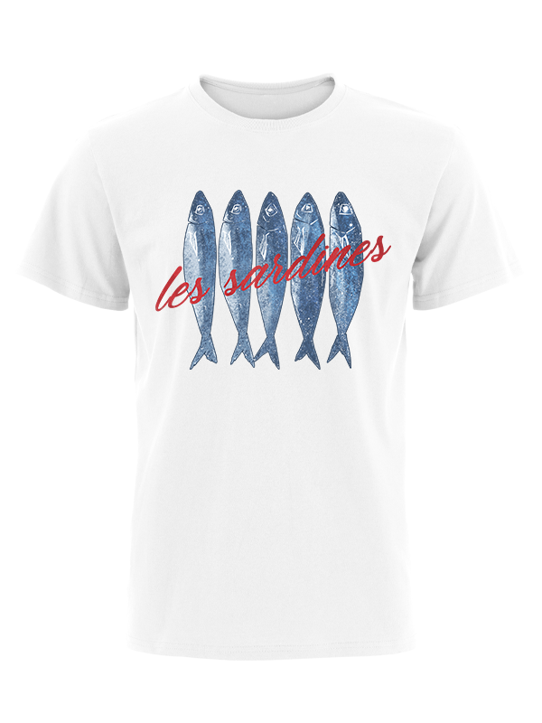 Welcome to Sardine Paradise Unisex Cotton Tee