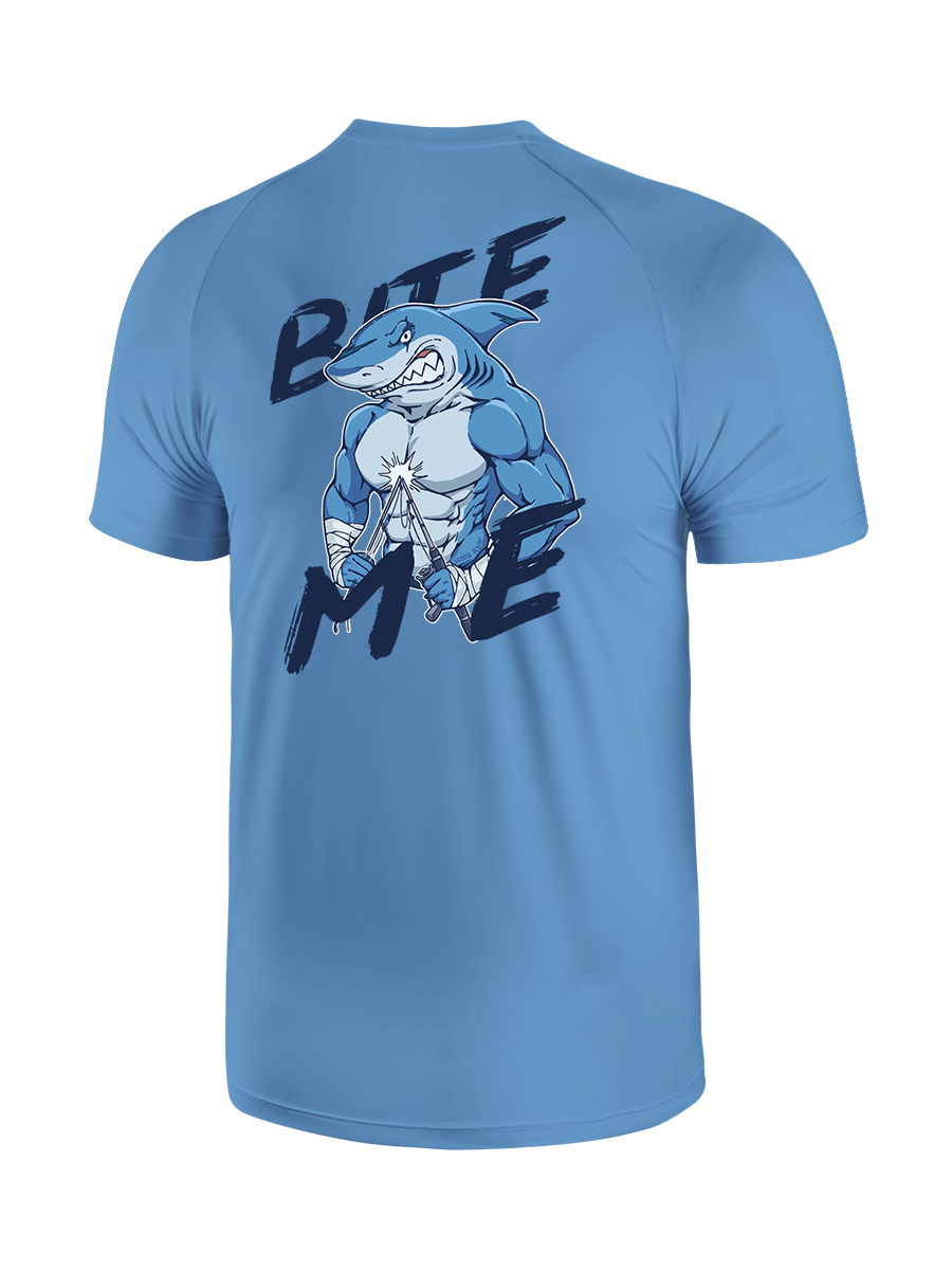 Rebel Shark Bite Me UPF Tee