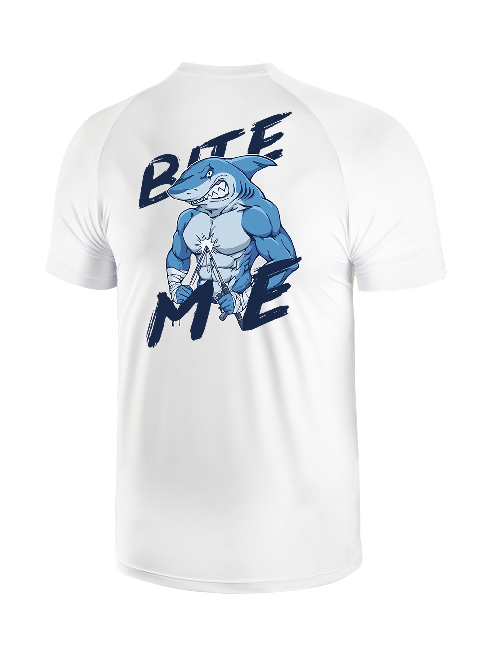 Rebel Shark Bite Me UPF Tee