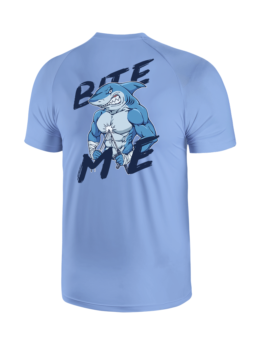 Rebel Shark Bite Me UPF Tee