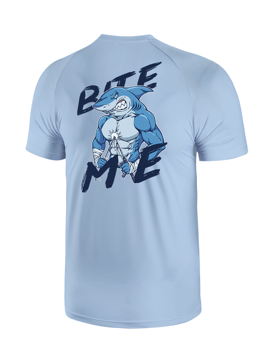 Rebel Shark Bite Me UPF Tee