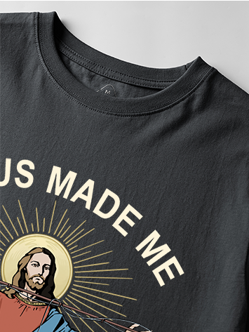 Jesus Made Me a Fisher of Men Vintage Cotton Tee