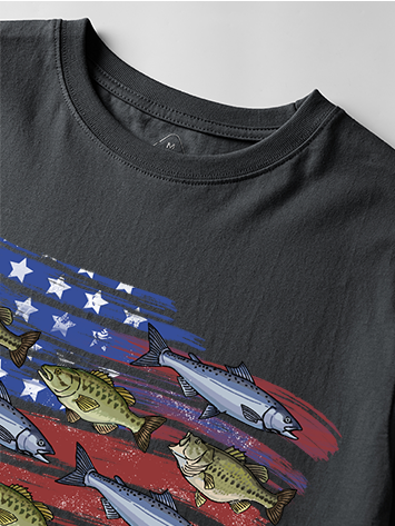 Catch More Than Fish Vintage Cotton Tee