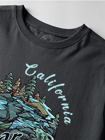 Reel Moments at Clear Lake Vintage Cotton Tee