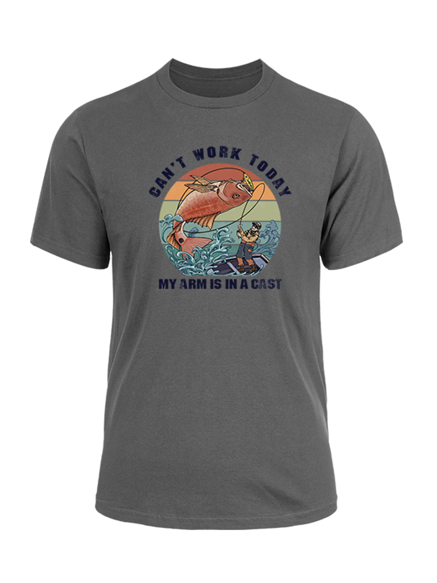 Hooked on a Day Off Unisex Cotton Tee