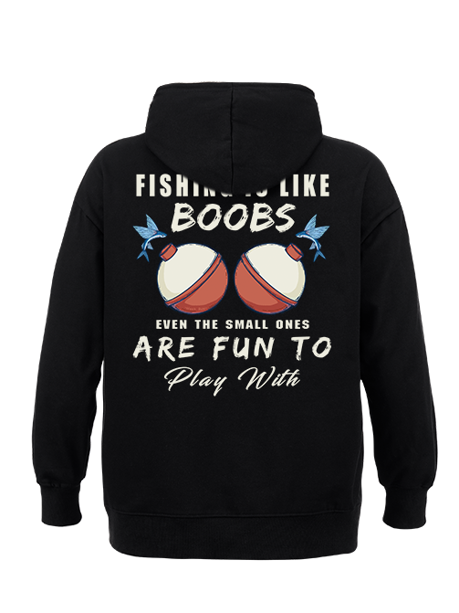 Fishing is Like Boobs Classic Hoodie