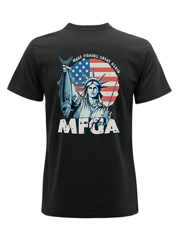 Make Fishing Great Again Humor Unisex Classic Cotton Tee