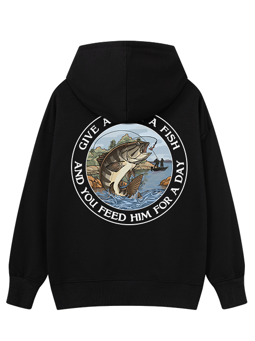 Fishing Over Giving Classic Hoodie