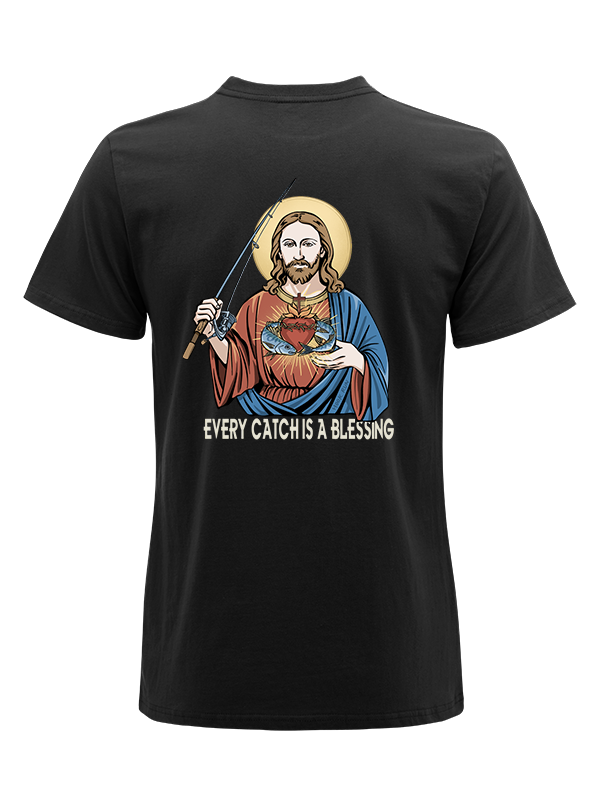 Every Catch Is a Blessing Unisex Classic Cotton Tee