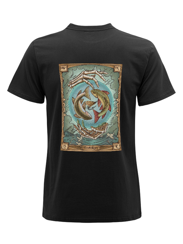 The Circle of Life Enchanted Trout Unisex Cotton Tee