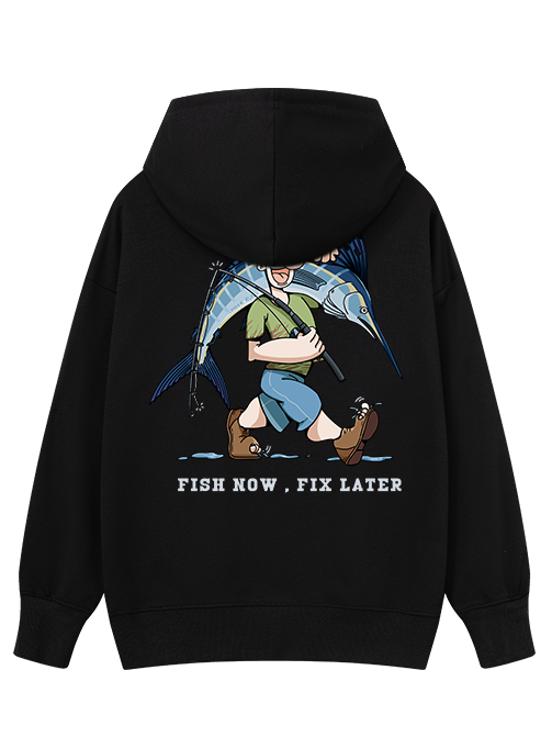 Fishing is the First Rule Classic Hoodie