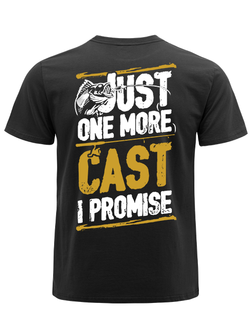 Just One More Cast Fishing Unisex Classic Cotton Tee