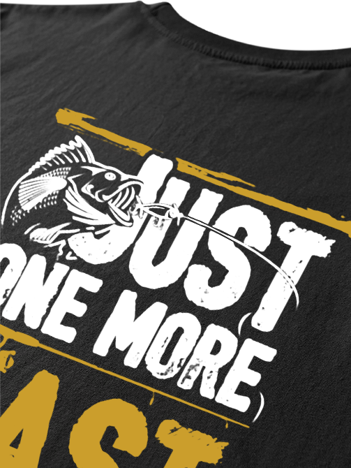 Just One More Cast Fishing Unisex Classic Cotton Tee