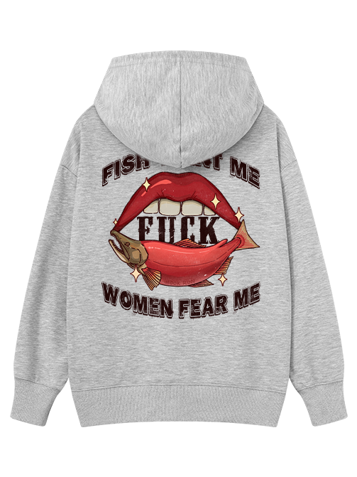 Fish Want Me Women Fear Me Classic Hoodie