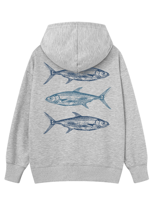 The Sea Trio Under Moonlight Classic Hoodie