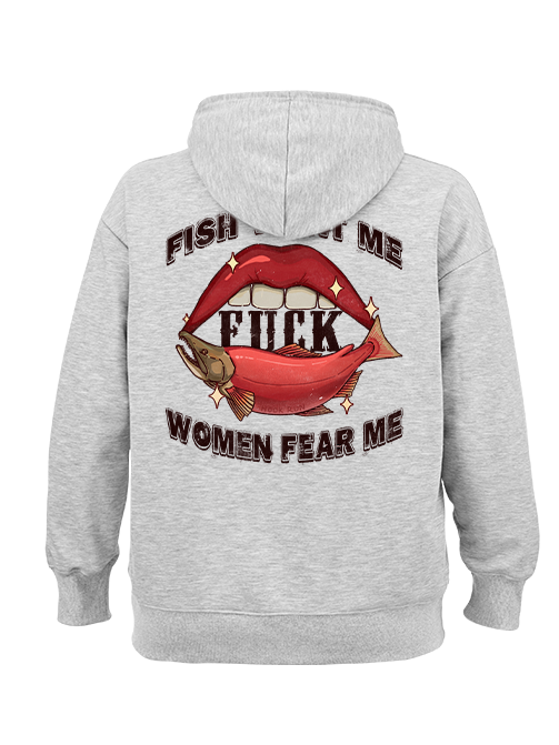 Fish Want Me Women Fear Me Classic Hoodie
