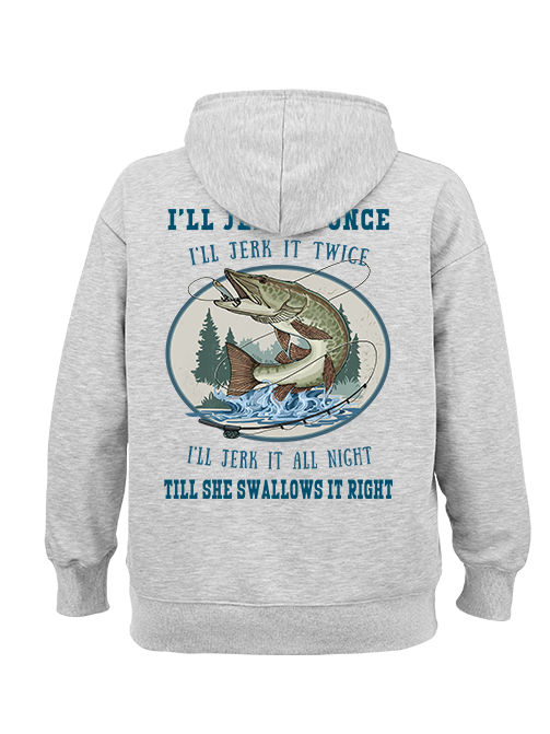 Keep Jerking Till She Bites Classic Hoodie