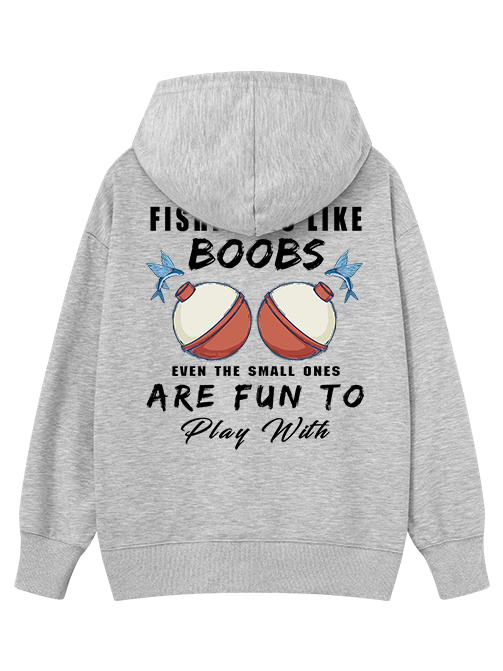Fishing is Like Boobs Classic Hoodie