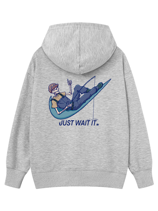 Just Wait It Classic Hoodie