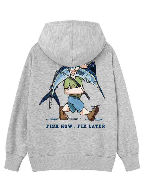 Fishing is the First Rule Classic Hoodie
