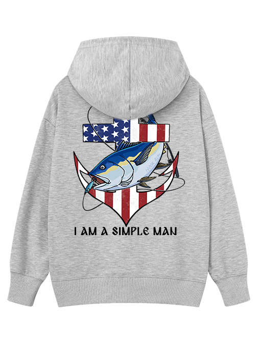 Simple Man Strong Faith Classic Hoodie