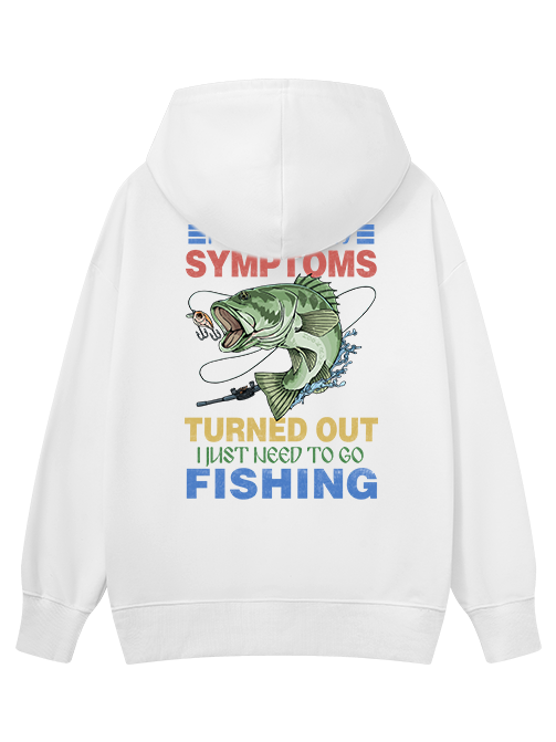 Fishing Is the Cure Classic Hoodie