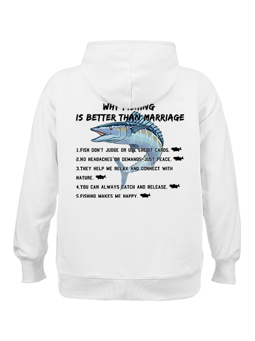 Fishing Over Marriage Classic Hoodie