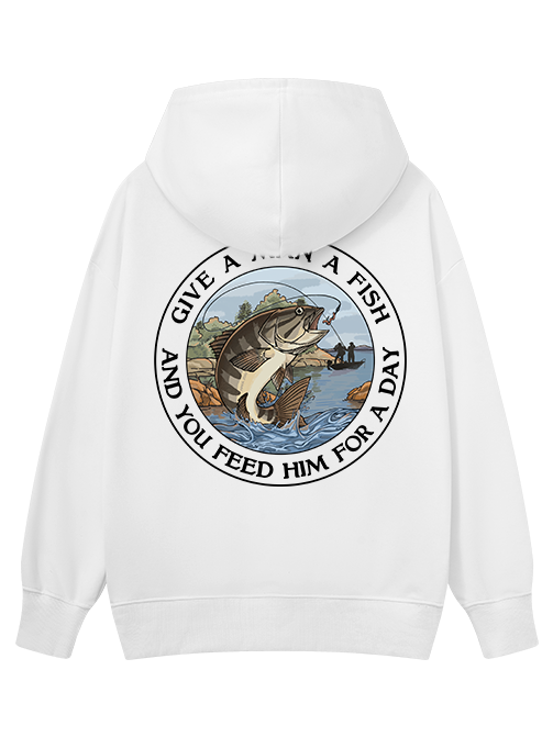 Fishing Over Giving Classic Hoodie