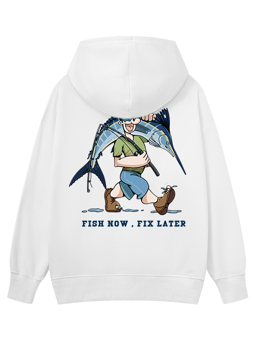 Fishing is the First Rule Classic Hoodie