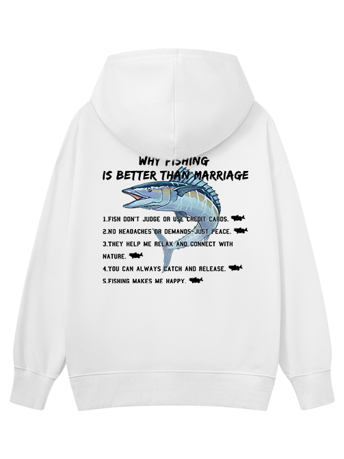 Fishing Over Marriage Classic Hoodie