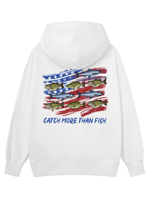Catch More Than Fish Classic Hoodie