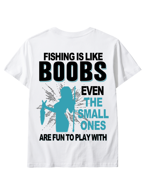 Even The Small Ones Are Fun To Play With Humorous Unisex Classic Cotton Tee