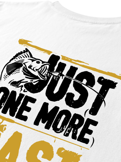 Just One More Cast Fishing Unisex Classic Cotton Tee