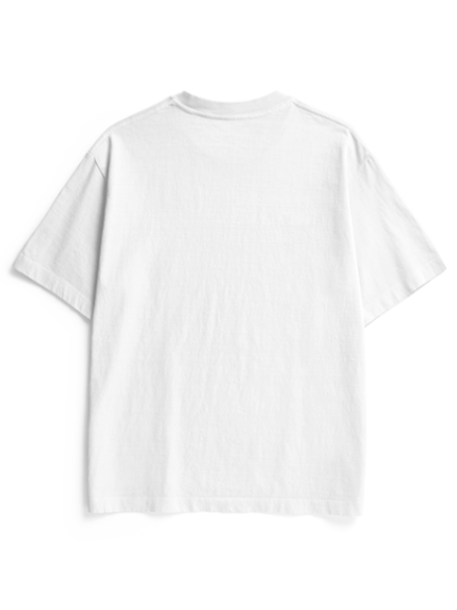 Only Dead Fish Go with the Flow   Heavyweight Cotton T-Shirt