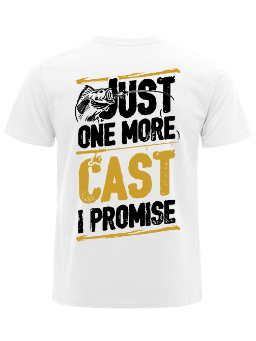 Just One More Cast Fishing Unisex Classic Cotton Tee