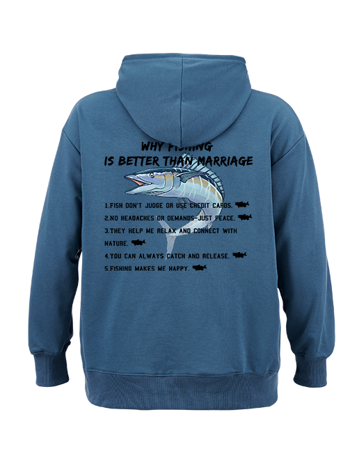 Fishing Over Marriage Classic Hoodie