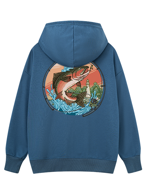 Legendary Catch Fishing Adventure Classic Hoodie