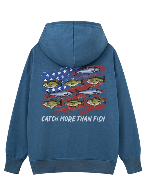 Catch More Than Fish Classic Hoodie